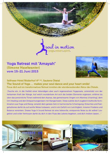 Sound of Yoga | Ritzlerhof | yogaguid Sound of Yoga | Ritzlerhof | yogaguide