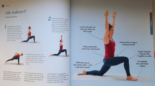 Yoga ganz einfach Tiefer Ausfallschritt | yogaguideBuchtipp Yoga ganz einfach Tiefer Ausfallschritt | yogaguideBuchtipp