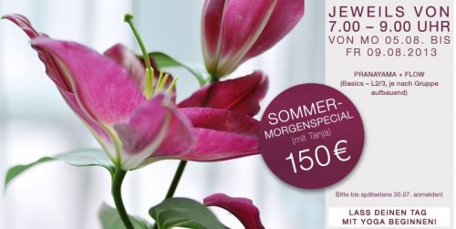 TriYoga Sommer Morgen Special  Wien| Yoga Guide