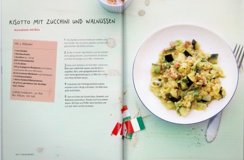 Vegetarisch für Faule Risotto mit Zucchini | Buchtipp Yoga Guide Vegetarisch für Faule Risotto mit Zucchini | Buchtipp Yoga Guide