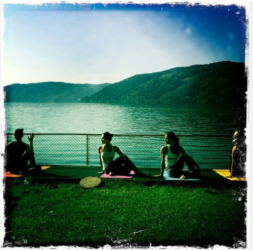 Best place for yoga | Villa Verdin am Millstättersee | Yoga Guide