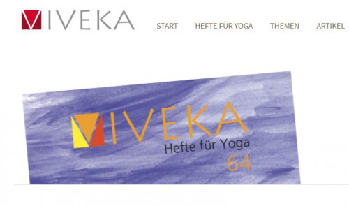 Viveka Hefte für Yoga | yogaguide Tipp