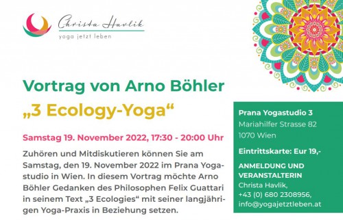 3 Eqology-Yoga Vortrag Arno Böhler | yogaguide Tipp