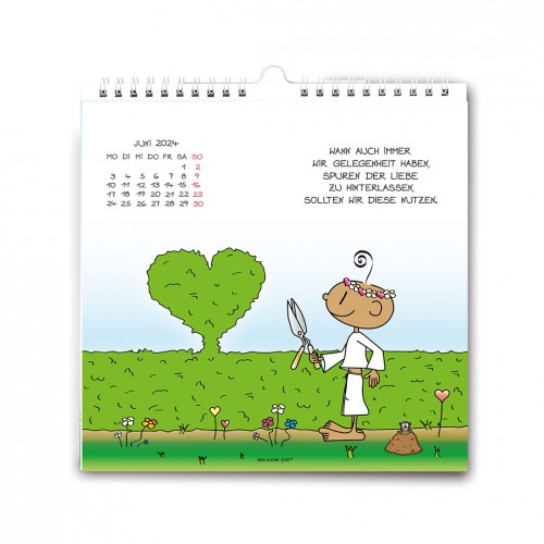 Der kleine Yogi Wandkalender 2024 | yogaguide Tipp Der kleine Yogi Wandkalender 2024 | yogaguide Tipp
