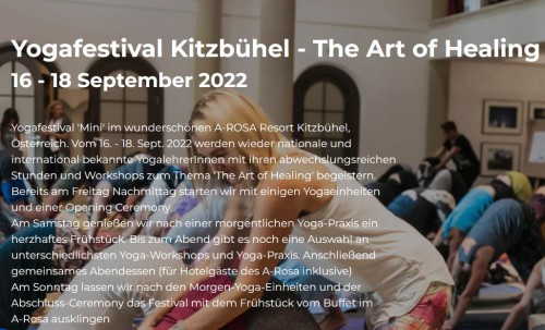 YogaFestival Kitzbuehel | yogaguide YogaFestival Kitzbuehel | yogaguide