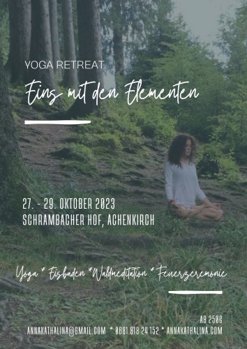 Eins mit den Elementen Yoga Retreat mit Anna-Kathalina | yogaguide