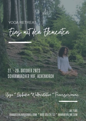 Eins mit den Elementen Yoga Retreat mit Anna-Kathalina | yogaguide Eins mit den Elementen Yoga Retreat mit Anna-Kathalina | yogaguide