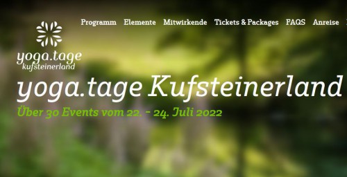 Yogatage Kufstein 2022 | yogafestivalguide