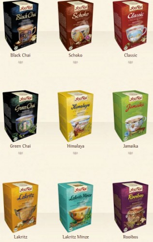yogaguide-Produkttipp | Yogi Tea Yogi-Tea_Sorten | Yoga Guide Produkttipp