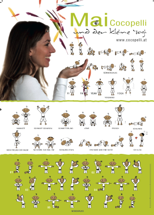Mai Cocopelli und der „Kleine Yogi“, die neue Kinderyoga CD |  yogaguide.at | Yogasuche