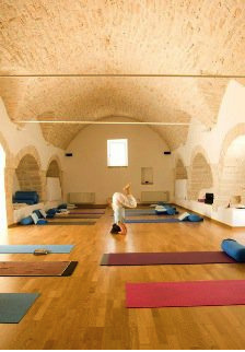 Yogaraum Yoga Retreat in Santa Maria del Sole mit der Yogawerkstatt