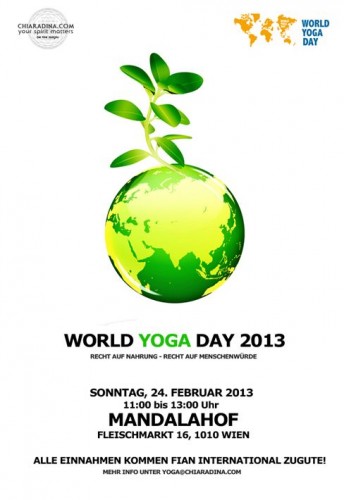 WORLD YOGA DAY organisiert von Chiaradina - YOUR SPIRIT MATTERS WORLD YOGA DAY organisiert von Chiaradina - YOUR SPIRIT MATTERS