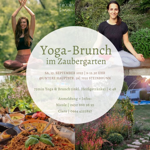 YogaBrunch im Zaubergarten | SommerYogaGuide