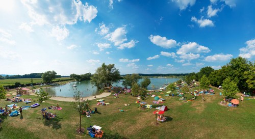 Yoga am Naturbadesee | Yoga Guide