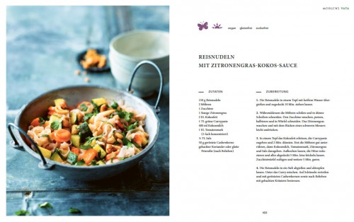 Reisnudeln mit Ztironengras-Kokos-Sauce Volker Mehl Reisnudeln mit Ztironengras-Kokos-Sauce Volker Mehl