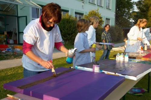 5. Faistenauer Sommerakademie | 17.- 30. Juli 2010 | Aktive, 
kreative, künstlerische und freudige Begegnung für Jung und Alt | 
yogaguide 