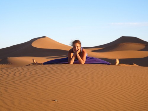 Marion Bachinger von yogitrip.com im Yogaguide Portrait