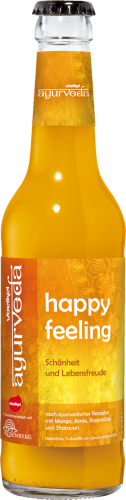 neue Ayurveda-Fruchtsaftbgetränke | happy feeling | yogaguide news