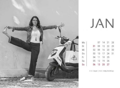 »street yoga« Yogakalender 2019 | yogaguide