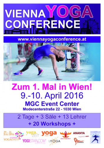 Vienna Yoga Conference 2016 Wien | yogaguide Vienna Yoga Conference 2016 Wien | yogaguide