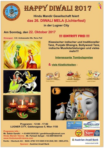 Happy Diwali 2017 Wien | yogaguide Happy Diwali 2017 Wien | yogaguide